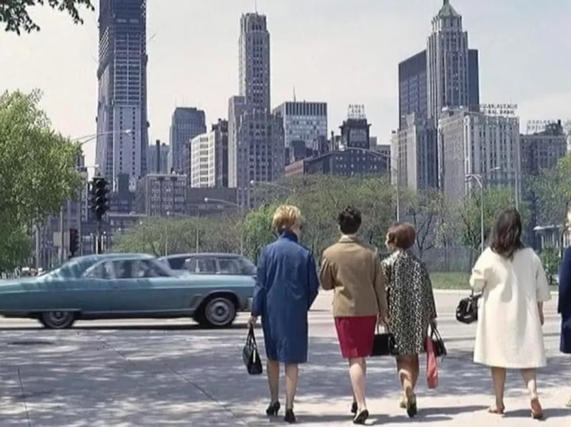 Chicago – 1968 Monroe and Columbus © Historic_Chicago